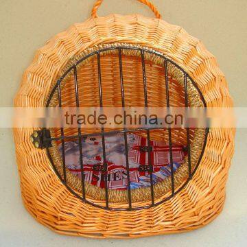 Exquisite and durable wicker pet cage
