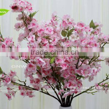 GNW BLB-CH1605014 Latest Design Wholesale Beautiful Silk Flower Pink Artificial Cherry Blossom Branche photo-2
