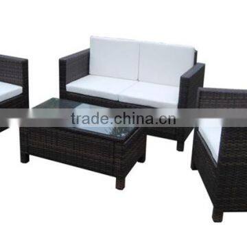 4pcs rattan sofa set.