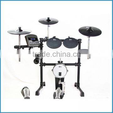Silicone Electric Drum Set, Digital Drum3-layer Mesh Drum Head, Electronic Drum Kit photo-3