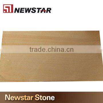 Yellow Wood Grain China Sandstone Cladding photo-3