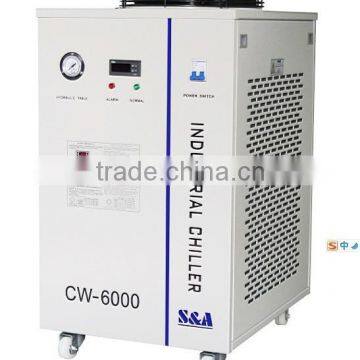 high cooling industry chiller for cooling co2 laser glass tube