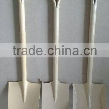 Steel Shovel With Sharp Point And Wooden Handle Shovel