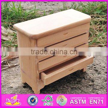 2017 Best Kids Doll Furniture Toys Wooden Coloring Toy for Sale W03A085-S photo-4