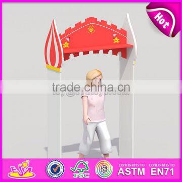 Wholesale High Quality Indoor Wooden Kindergarten Playground for Kids W08C185 photo-6