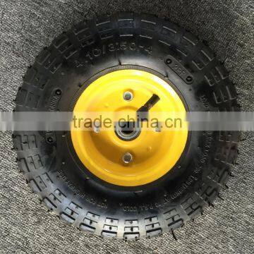 Plastic Heavy Duty Wheelbarrow Wheels 3.50-4 photo-2