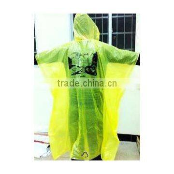 PE Disposable Plastic Raincoat for Outdoor photo-2