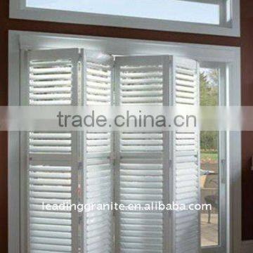 plantation shutter door