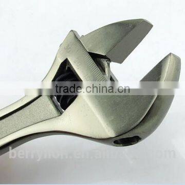 Berrylion Black Nickel Adjustable Wrench 8"/200mm Black Finished Adjustable Wrench photo-3