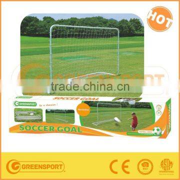 Children Outdoor Training Steel Football Soccer Goal Set