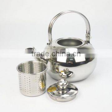 1.2L Stainless Steel Non-electric Whistling Tea Kettle photo-3