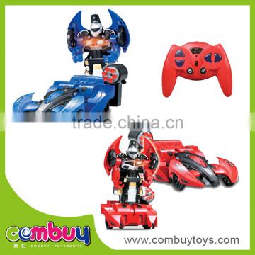 Hot sale rc trans robot toy car best robot toys