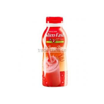 SlimFast Ready to Drink Bottles, Strawberries and Cream Meal Replacement Shake