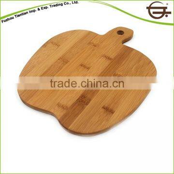 Custom Bamboo Maple Leaf Shape Board With Handle