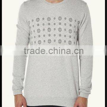 100% Cotton High Quality Custom Embroidery Sweater