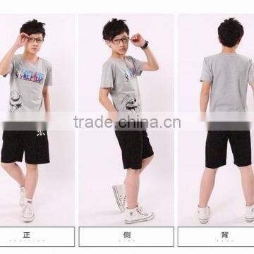 Teenagers Cotton Printed Sunshine Lively Short Sleeve T Shirts photo-3