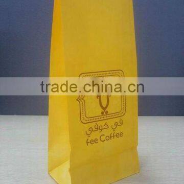 greaseproof kraft paper bag for fast food