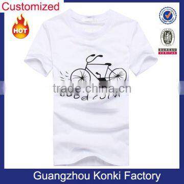 High Quality White T-shirt/cheap Plain White T-shirt/bulk Wholesale uk White T-shirt photo-5