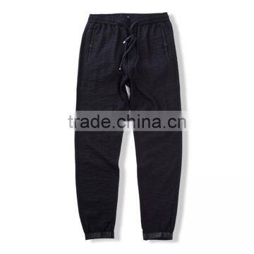 Cotton Hemp Leisure Trousers Man Pure Color Comfortable Pants photo-2