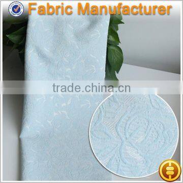 100%polyester Woven Jacquard Dodging Satin Fabric for Curtain photo-2