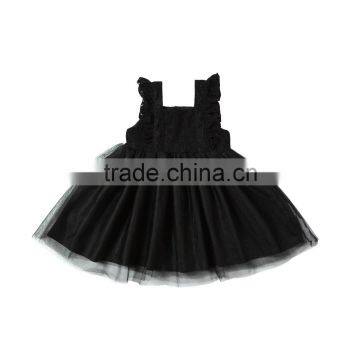 2017 Wholesale 100%cotton Lace Dress for Baby Girls photo-5