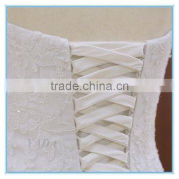 New Design Ladies Off-shoulder Slim Mermaid Tail Wedding Dress Full Dress photo-6