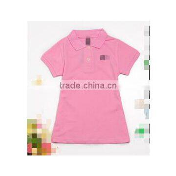 OEM High Quanlity One-Piece Dress Short Sleeve Polo Neck Casual for Woman photo-2