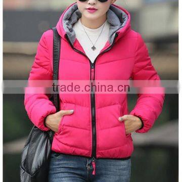 2015 New Fashion Portable Outdoor Women Short Padded Jacket photo-5