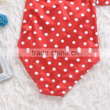 S60666B 2017 2017 Swimsuit Child Beach New Hot Spring Korean Cute Female Baby Jumpsuit photo-2