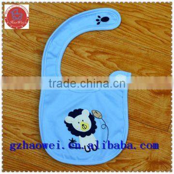 Lovely lion embroidered Baby Bibs