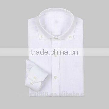 spread collar 100% cotton business men shirt long sleeve shirt for men