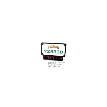 Sell LED Motor Plate Frame