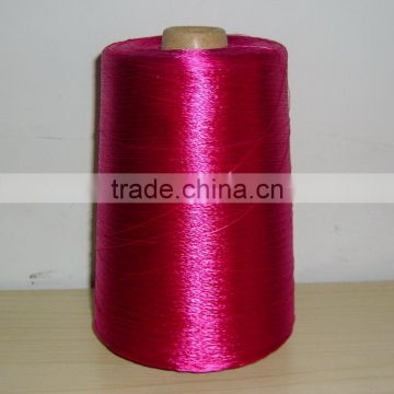 100% dyed viscose rayon yarn 120D/1 viscose rayon filament yarn