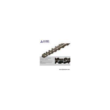 Rubber screw barrel