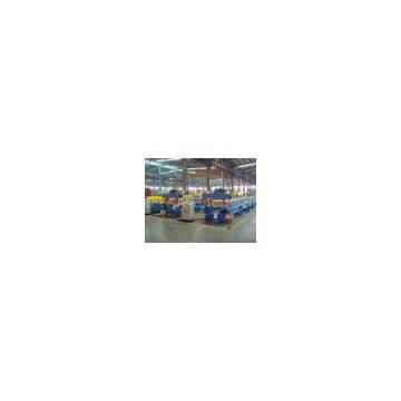13 Stations Trapezoid Wall Panel Roll Forming Machine With 1.2 Inch Single Chain Drive