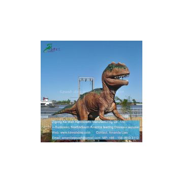 Newly amazing! theme Park silicon length 6M robotic animatronic dinosaur