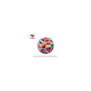 Durable Custom printing brand Rubber Soccer Ball for sport training