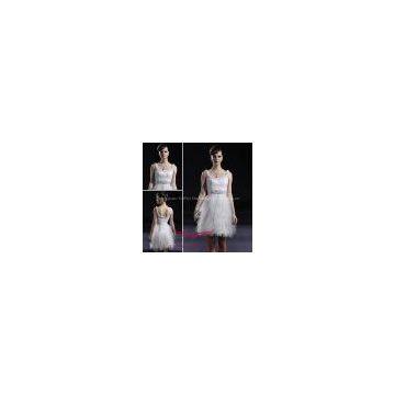 Coniefox 2011 Wedding Dresses/Bridal Gowns Ladies Ruffle Tiered Dresses80905