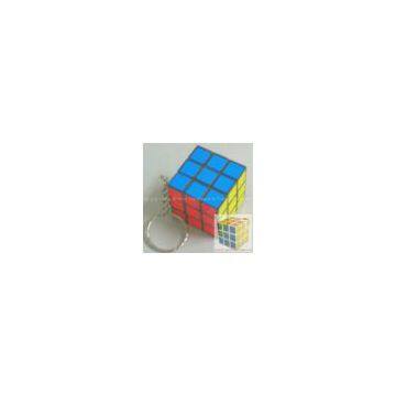 keychain cube(3row 3.5x3.5x3.5cm)plastic cube2