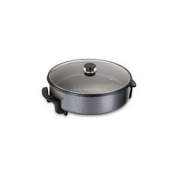 Round Electric Pizza Pan 1500W large pizza pan 42cm*7cm