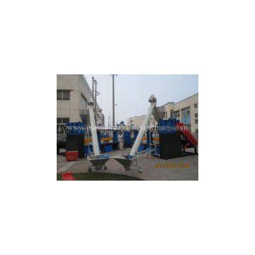 Twin Steps Recycled Waste PA, PS, HDPE Pelletizing Extruder Plastic Granulating Machine