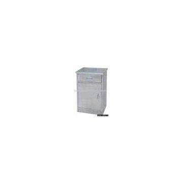 Stainless steel hospital bedside cabinet (hospital furniture)