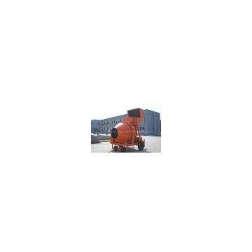 Diesel Engine Powered Concrete Mixer With Hydraulic Tipping Hopper