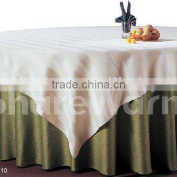 100% polyester jacquard design tablecloth