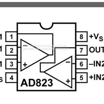 AD823ARZ-RL ADI NEW and ORIGINAL 17+SOP  (16 MHz, Rail-to-Rail FET Input Dual Amplifier)