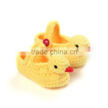 2015 Fashion Cute baby crochet shoes