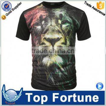 Customized Wholesale unisex high quality 60% cotton 40% polyester 3d design t-shirts