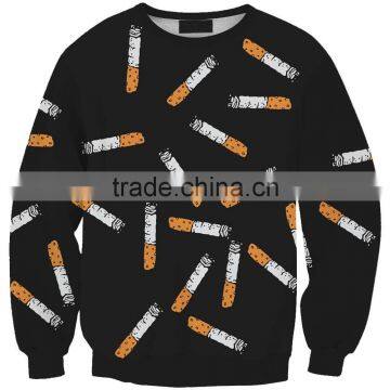 Blank black fashion man sweatshirt