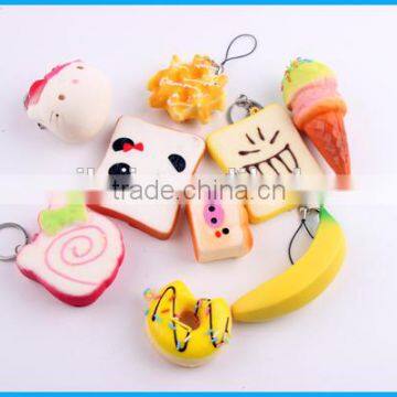 High quality squishy Kawaii toys 10pcs/set PU Soft slow rising squishy