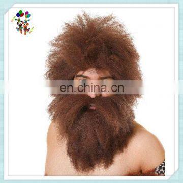 Stoneage Caveman Party Artificial Fake Synthetic Beard Moustache HPC-0343